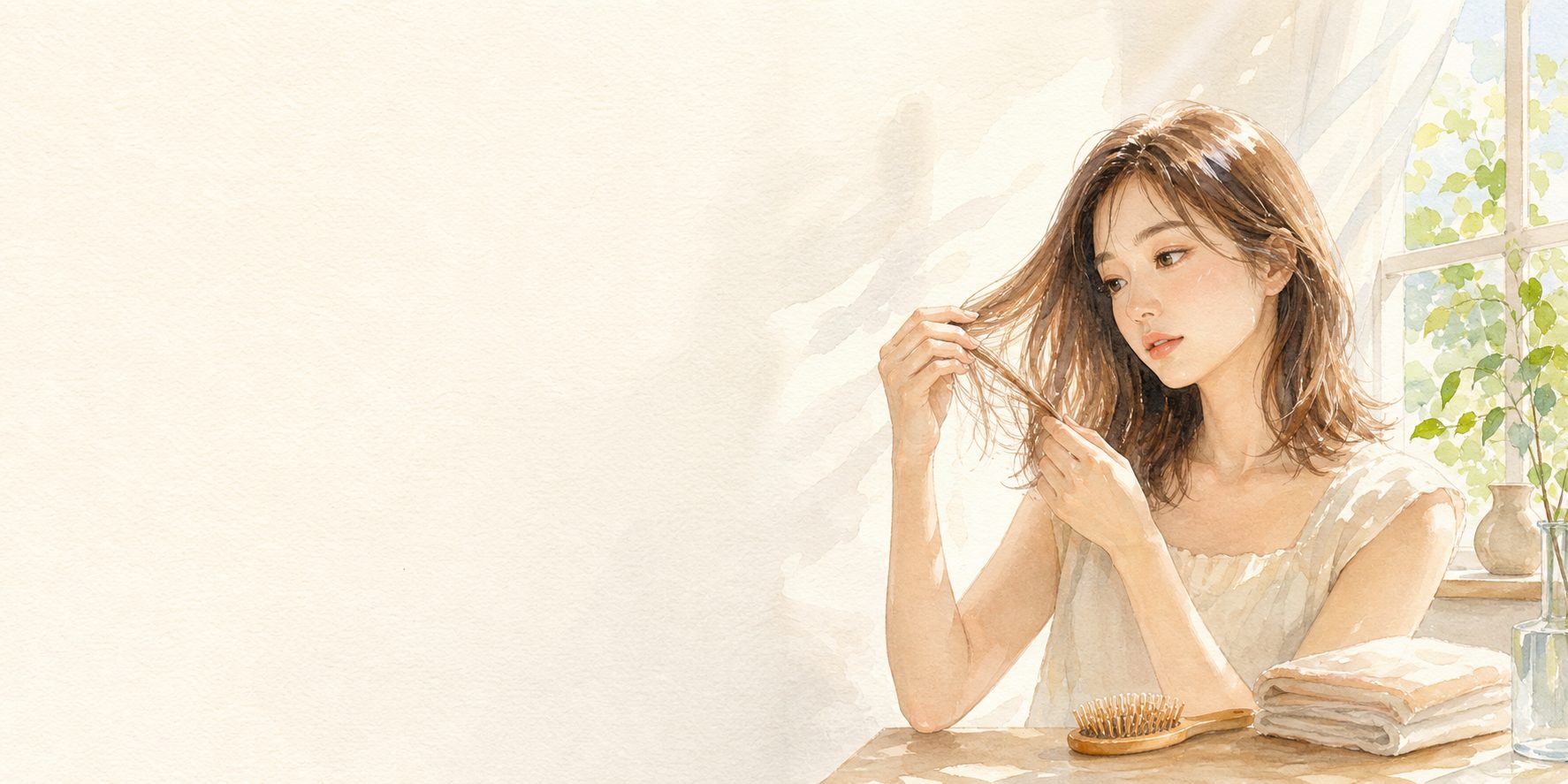 夏にヘアカラーの色落ちが早く感じるのはなぜ?